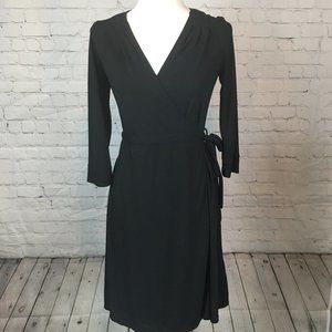 Old Navy Black Wrap Dess - S(US)
